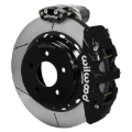 Picture of Wilwood 88-98 GM C1500 Aero4 Rear Electronic Parking Brake Kit 14in Rotor 3.25in Offset - Blk