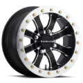 Picture of Raceline A71 Mamba 14x10in/4x137 BP/5+5 0mm Offset/110.18mm Bore Blk & Machined Ring Beadlock Wheel