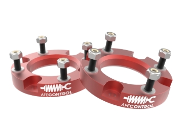 Picture of aFe 24-25 Toyota Tacoma CONTROL 1.5in Leveling Kit - Red