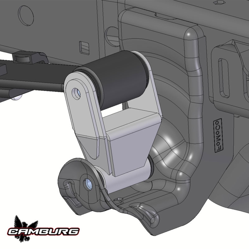 Picture of Extended Length TIG Shackles (1.50" Lift) - Ford