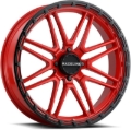 Picture of Raceline A11RB Krank-XL 20x7in / 4x137 BP / 0mm Offset / 110.18mm Bore - Red/Black Wheel