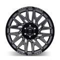Picture of American Truxx AT1919 Evolution 22x12 / 8x170 BP / -44mm Offset / 125.2mm Hub Gloss Blk Mill Wheel
