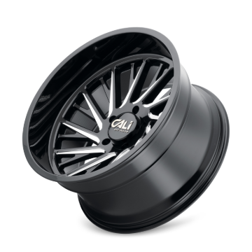 Picture of Cali Off-Road 9114 Purge 24x14 / 8x180 BP / -76mm Offset / 124.1mm Hub Gloss Black Milled Wheel