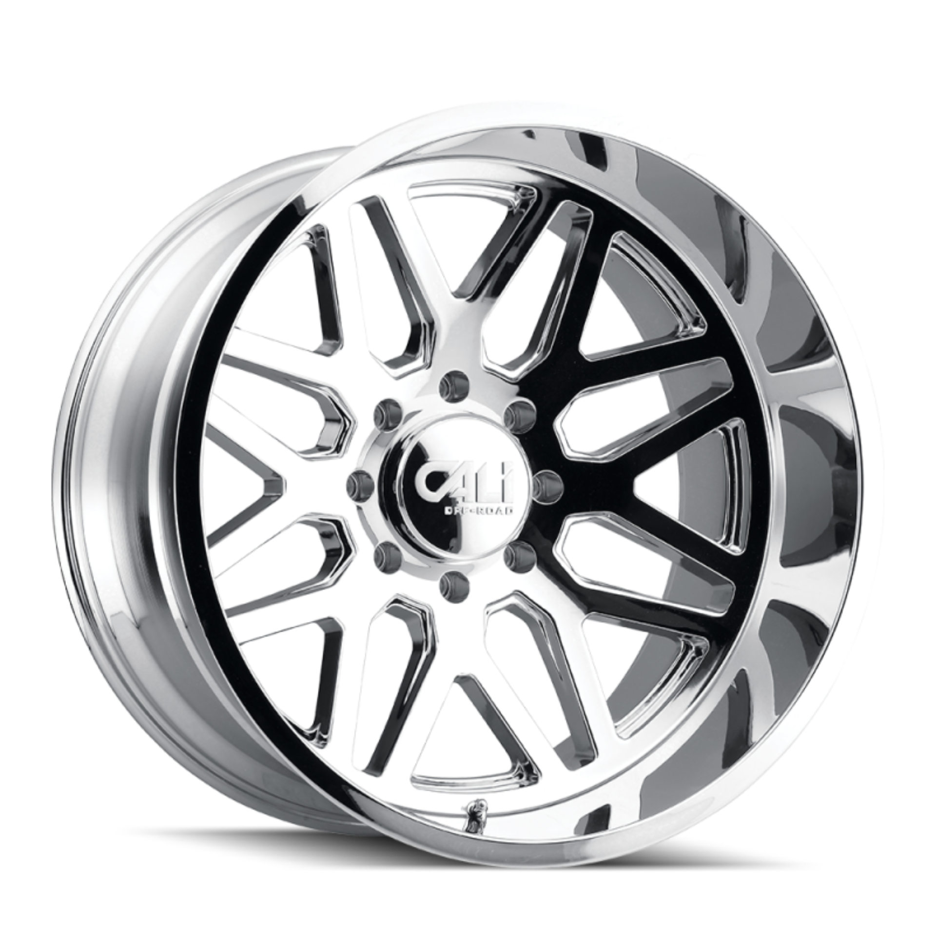 Picture of Cali Off-Road 9115 Invader 20x10 / 8x170 BP / -25mm Offset / 125.2mm Hub Chrome Wheel
