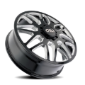 Picture of Cali Off-Road 9115D Invader Dually 22x8.25 / 8x210 BP / -192mm OS / 154.2mm Hub Gls Blk Mill Wheel