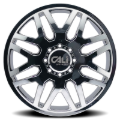 Picture of Cali Off-Road 9115D Invader Dually 24x8.25 / 8x200 BP / -232mm Offset / 142mm Hub Chrome Wheel