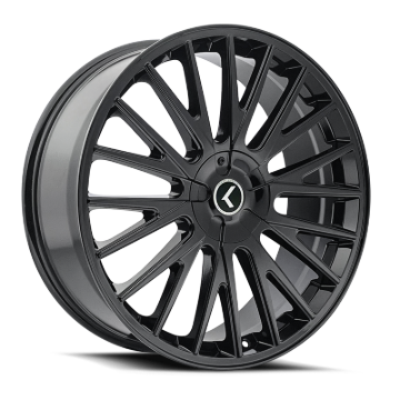 Picture of Kraze KR185 Double Down 22x8.5 / 5x112/114.3 BP / 38mm Offset / 73mm Hub Gloss Black Wheel