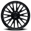 Picture of Kraze KR185 Double Down 20x8.5 / 5x115/120 BP / 38mm Offset / 74.1mm Hub Gloss Black Wheel