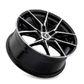 Picture of Kraze KR196 Evolve 20x9 / 5x114.3 BP / 35mm Offset / 72.62mm Hub Gloss Black Machined Wheel