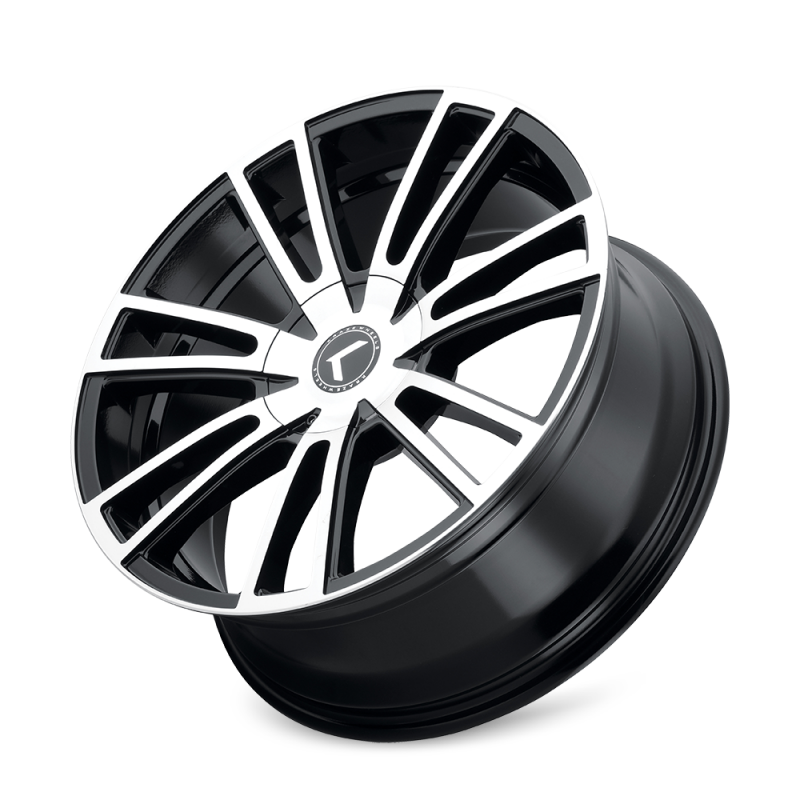Picture of Kraze KR183 Spectra 18x8 / 5x115/120 BP / 40mm Offset / 74.1mm Hub Gloss Black Machined Wheel