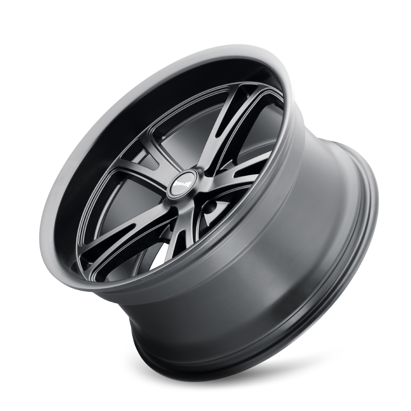 Picture of Ridler 606 22x10.5 / 5x115 BP / 25mm Offset / 72.62mm Hub Matte Black Wheel