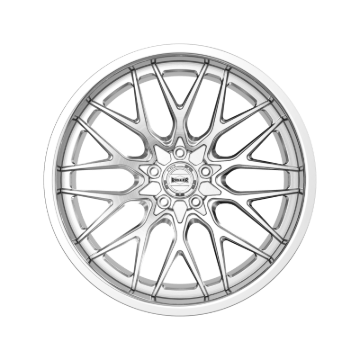 Picture of Ridler 681 22x10.5 / 5x120.65 BP / 10mm Offset / 83.82mm Hub Brushed w/ Polished Lip Wheel