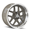 Picture of Ridler 610 20x10 / 5x127 BP / 0mm Offset / 83.82mm Hub Gloss Grey Polished Wheel