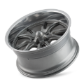 Picture of Ridler 650 17x8 / 5x120.65 BP / 0mm Offset / 83.82mm Hub Gloss Grey Polished Wheel