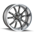 Picture of Ridler 650 17x8 / 5x120.65 BP / 0mm Offset / 83.82mm Hub Gloss Grey Polished Wheel