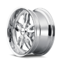 Picture of Ridler 608 18x8 / 5x114.3 BP / 0mm Offset / 72.62mm Hub Chrome Wheel