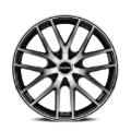 Picture of Touren 3260 TR60 18x8 / 5x108/114.3 BP / 40mm Offset / 72.62mm Hub Gloss Black Machined Wheel