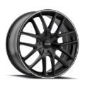 Picture of Touren 3260 TR60 17x7.5 / 5x108/114.3 BP / 42mm Offset / 72.62mm Hub Matte Black Machined Wheel