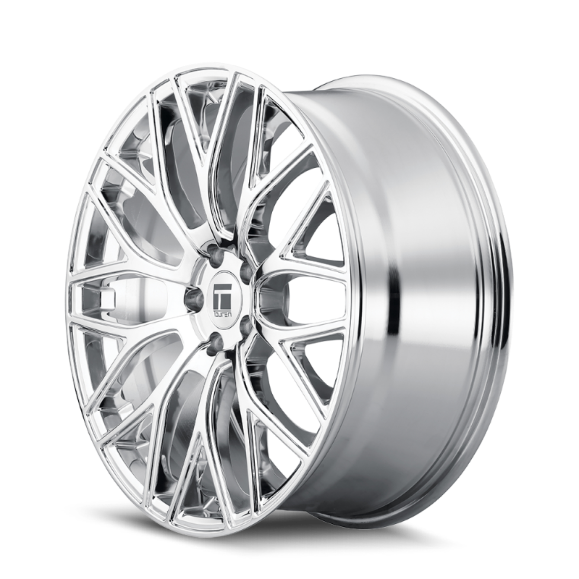 Picture of Touren 3276 TR76 18x8 / 5x108 BP / 35mm Offset / 63.5mm Hub Chrome Wheel