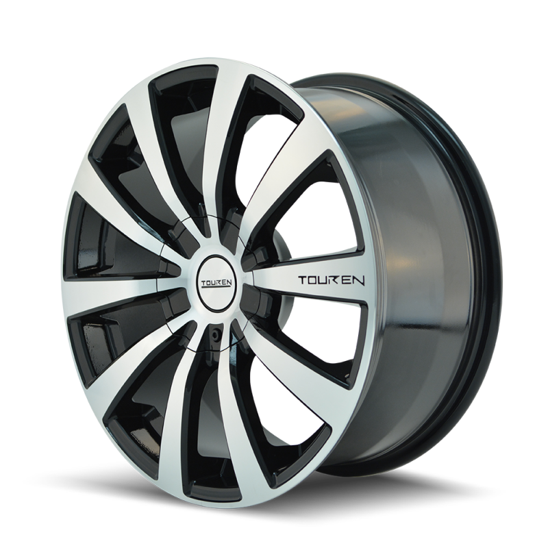 Picture of Touren 3130 TR3 17x7 / 4x100/114.3 BP / 40mm Offset / 67.1mm Hub Gloss Black Machined Wheel