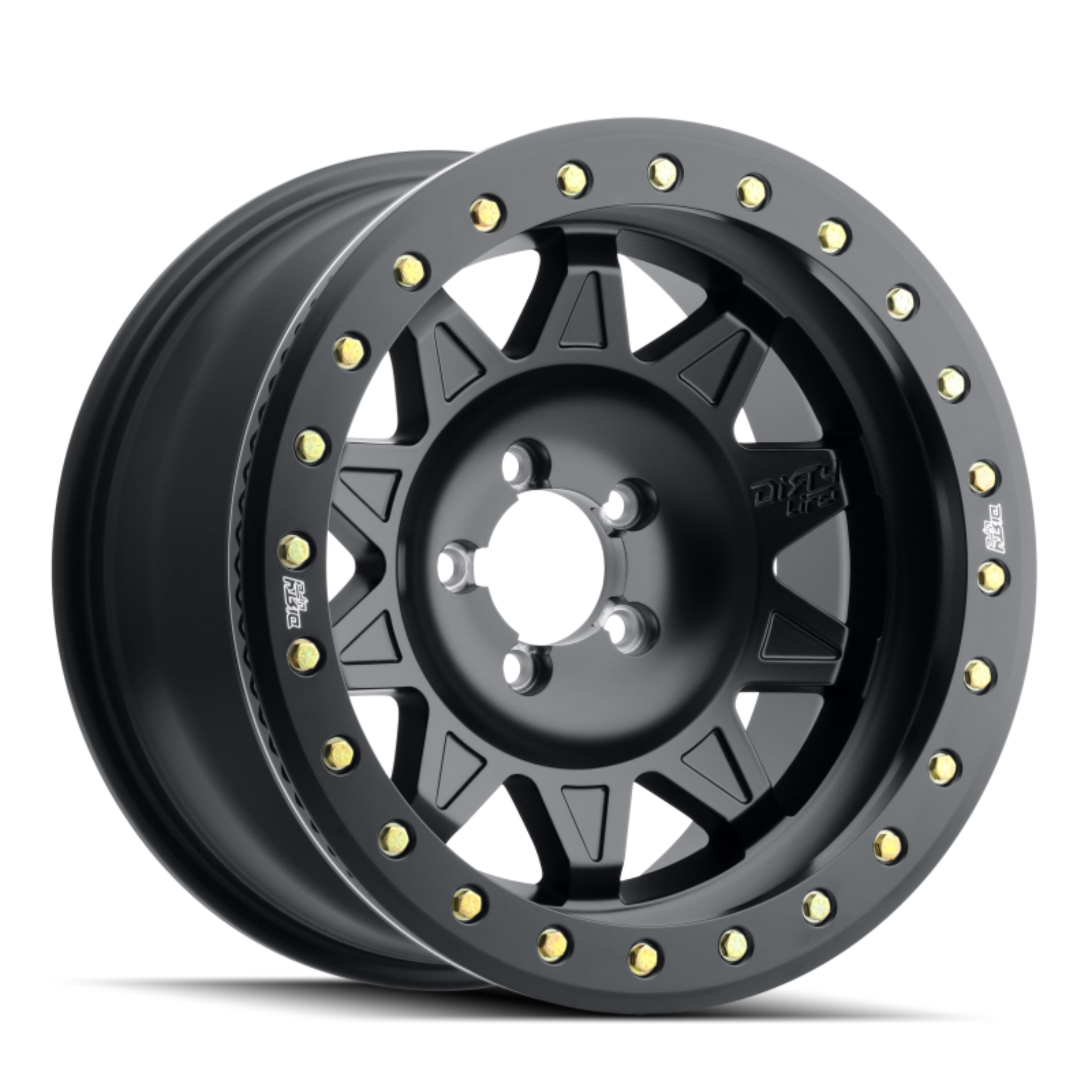 Picture of Dirty Life 9302 Roadkill 17x9 / BLANK BP / -14mm Offset / 71.5mm Hub Matte Black Wheel