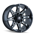 Picture of Mayhem 8090 Rampage 18x9 / 8x165.1 BP / -12mm Offset / 130.8mm Hub Matte Black Wheel
