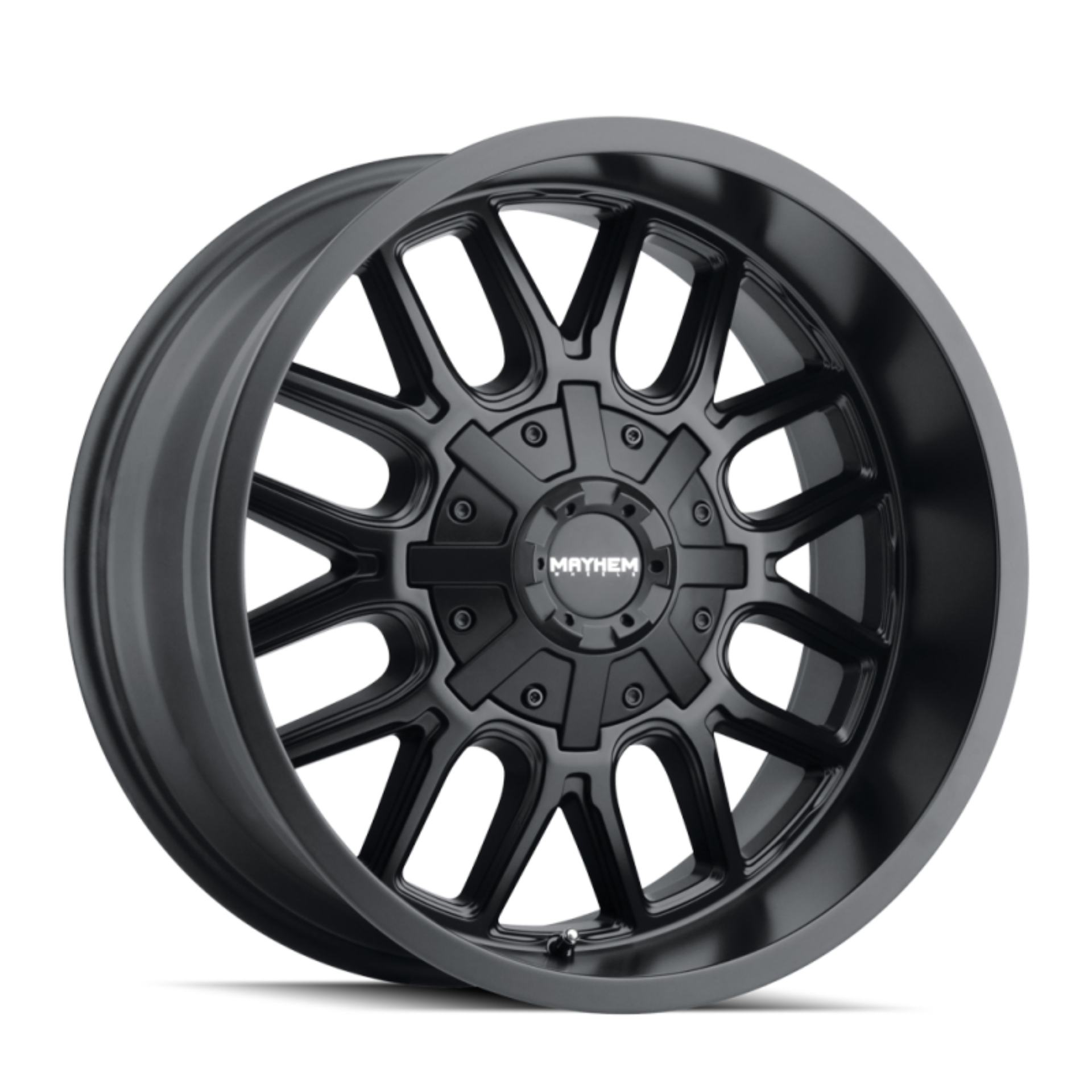 Picture of Mayhem 8107 Cogent 17x9 / 8x170 BP / -12mm Offset / mm Hub Matte Black Wheel