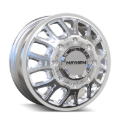Picture of Mayhem 8107D Cogent Dually 17x6.5 / 8x165.1 BP / 125mm Offset / 121.3mm Hub Polished Wheel