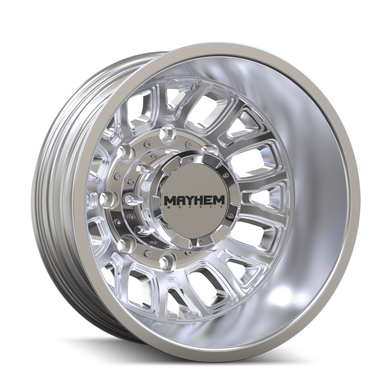Picture of Mayhem 8107D Cogent Dually 17x6.5 / 8x200 BP / 125mm Offset / 142mm Hub Polished Wheel