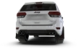 Picture of Rally Armor 18-22 Jeep Grand Cherokee SRT Trackhawk Black UR Mud Flap - White Logo