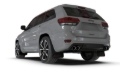Picture of Rally Armor 18-22 Jeep Grand Cherokee SRT Trackhawk Black UR Mud Flap - Red Logo