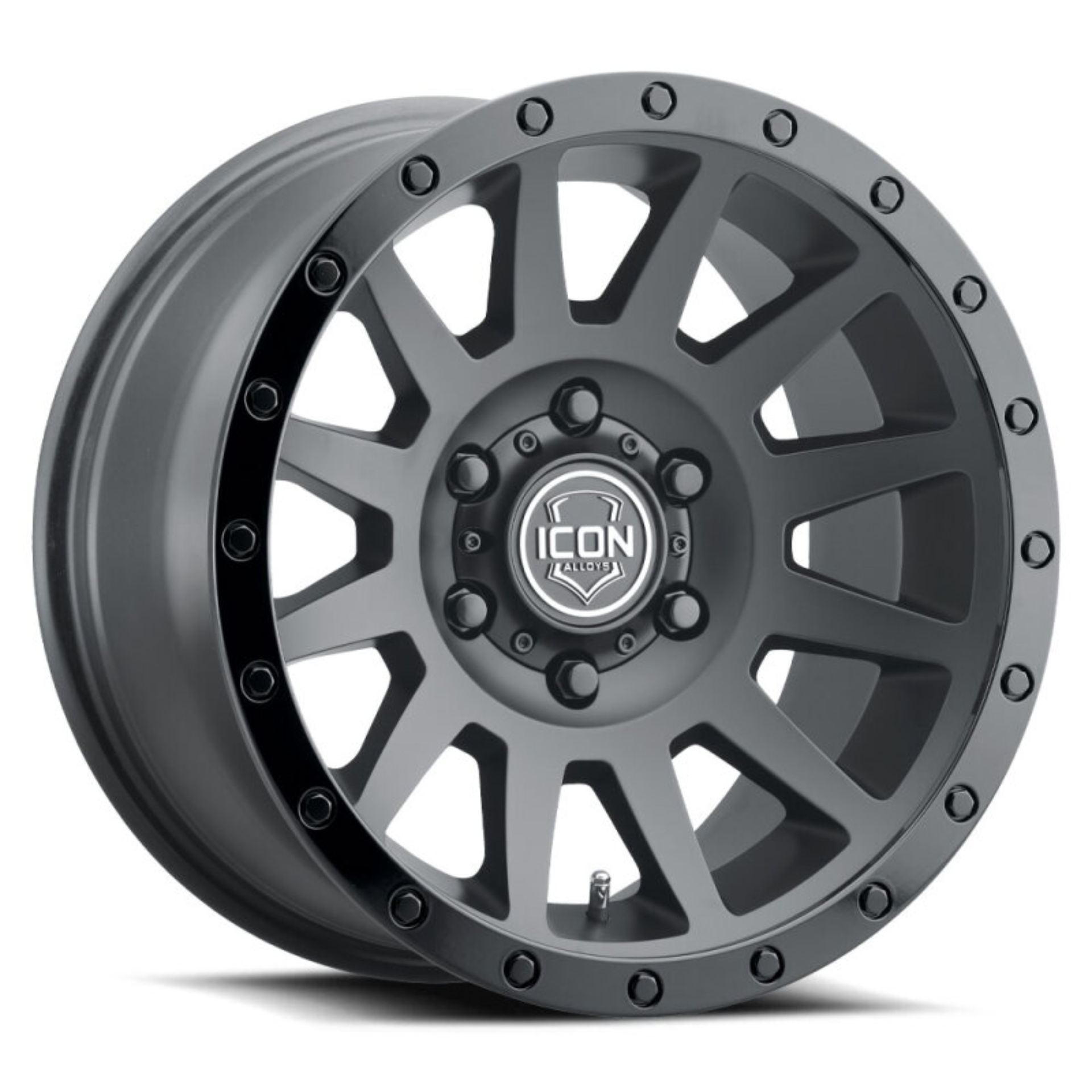 Picture of ICON Compression 18x9 6x135 6mm Offset 5.25in BS 87.1mm Double Black Wheel