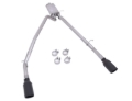 Picture of Gibson 2025 Ram 1500 3.0L I6 DOHC 2.5in Cat-Back Dual Split Exhaust - Black