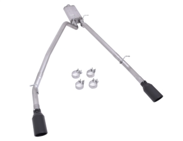 Picture of Gibson 2025 Ram 1500 3.0L I6 DOHC 2.5in Cat-Back Dual Split Exhaust - Black