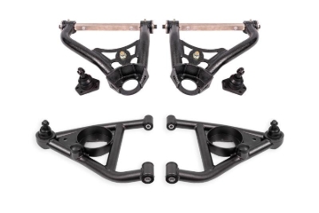 Picture of BMR 67-69 GM F-Body / 68-74 X-Body Non-Adj. Upper & Lower A-Arms (Polyurethane) - Black Hammertone
