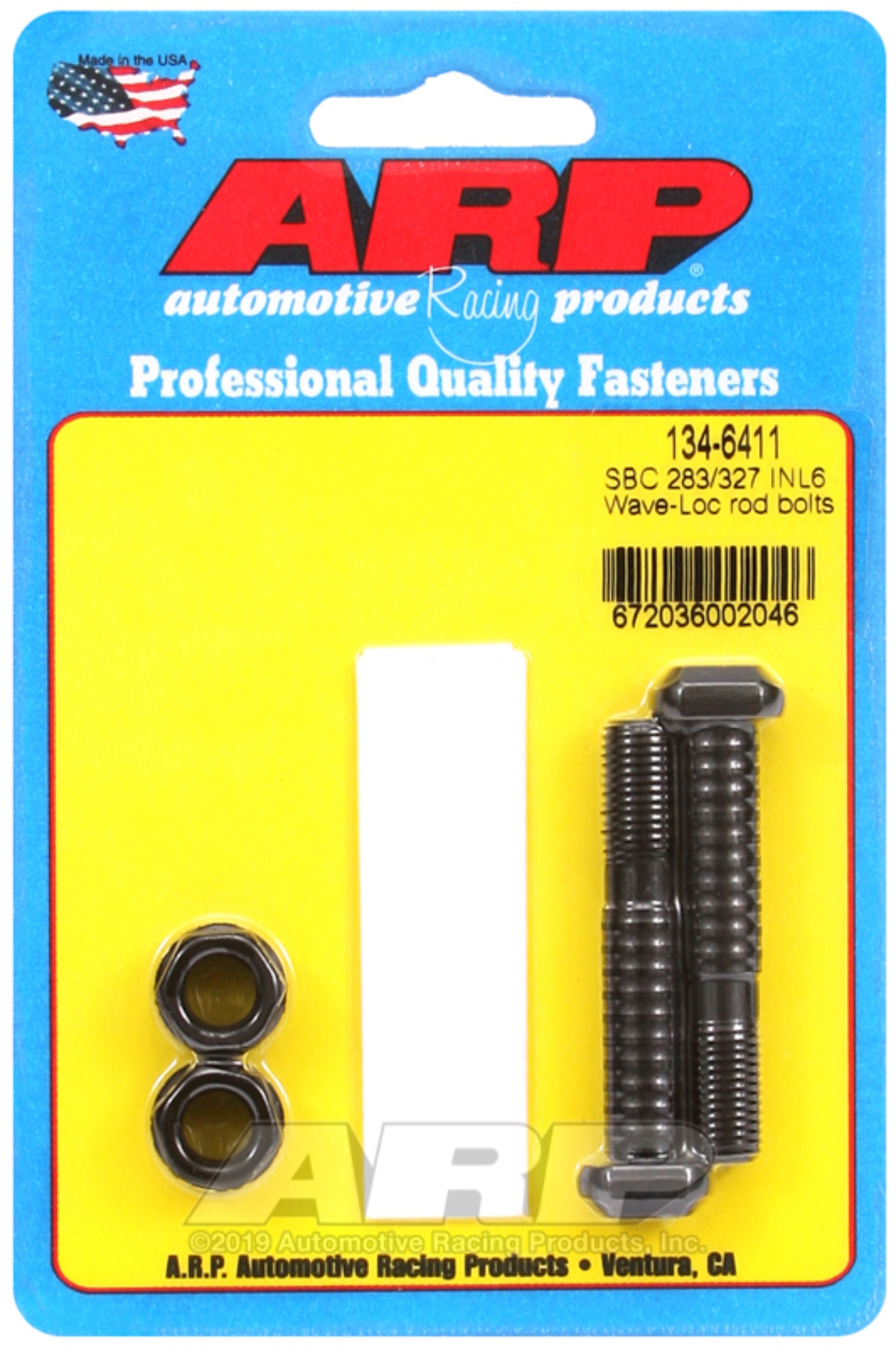 Picture of ARP SB Chevy 283-327 Inline 6 wave-loc rod bolts