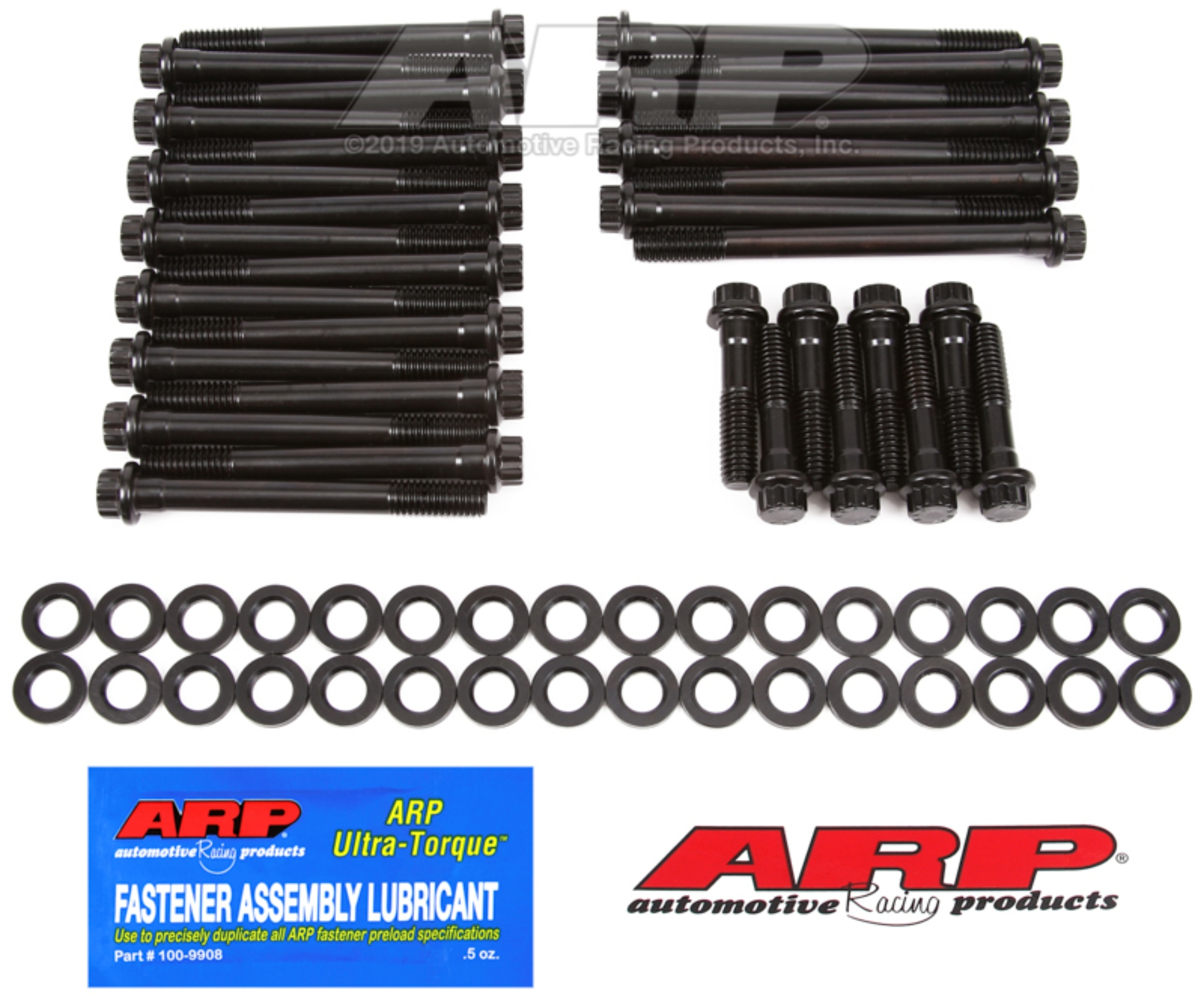 Picture of ARP Mark V, w/Dart Merlin alum heads, head bolt kit