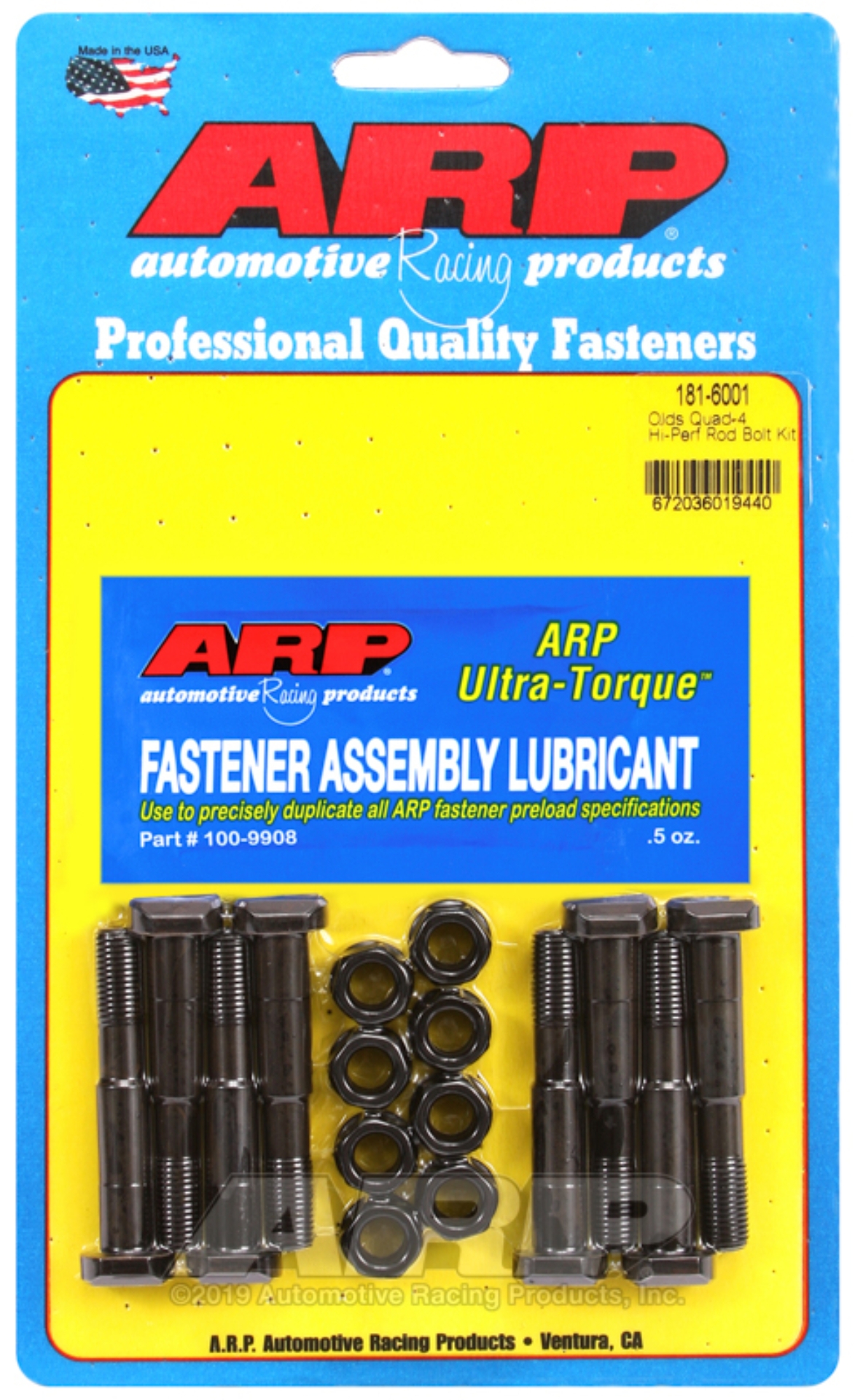 Picture of ARP Olds Quad-4 hi-perf rod bolt kit
