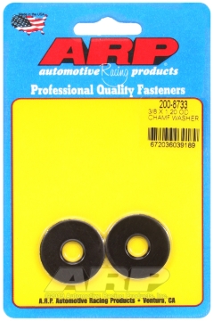 Picture of ARP 3/8 ID 1.20 OD chamfer black washers