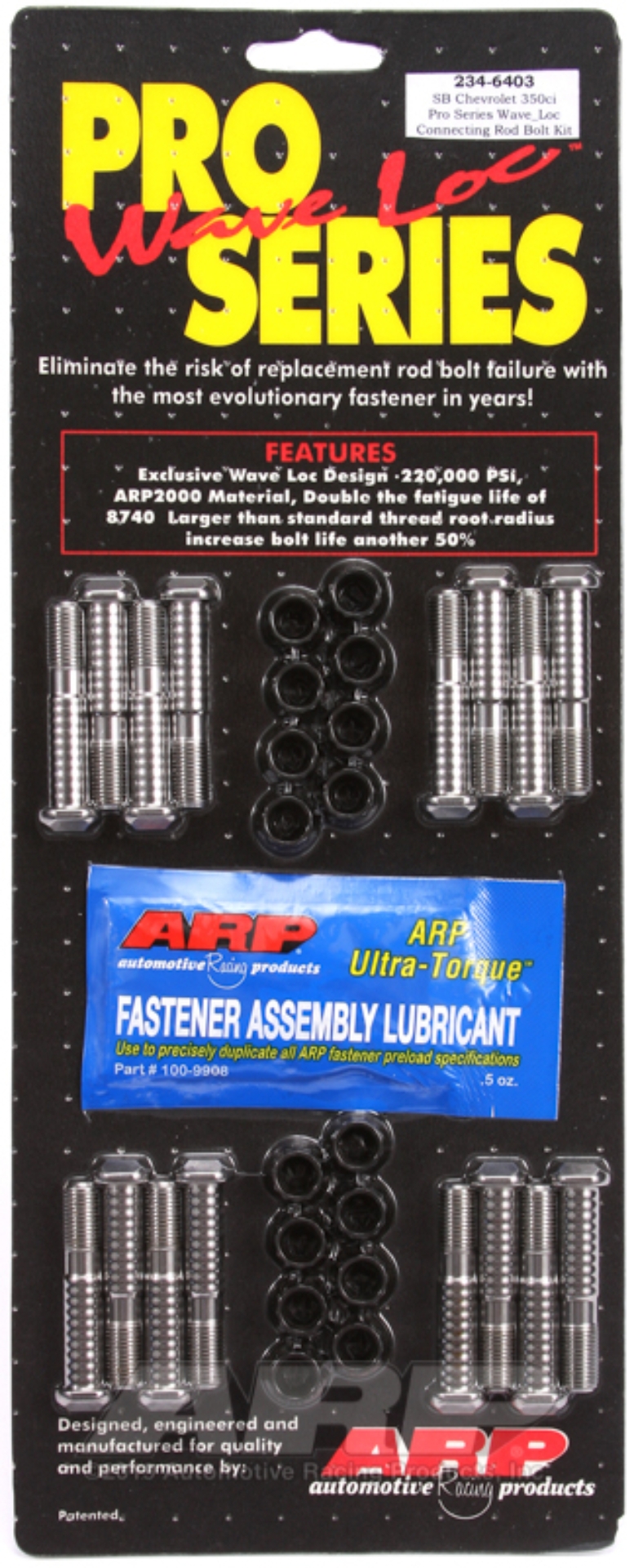 Picture of ARP SB Chevy 350 wave-loc rod bolt kit