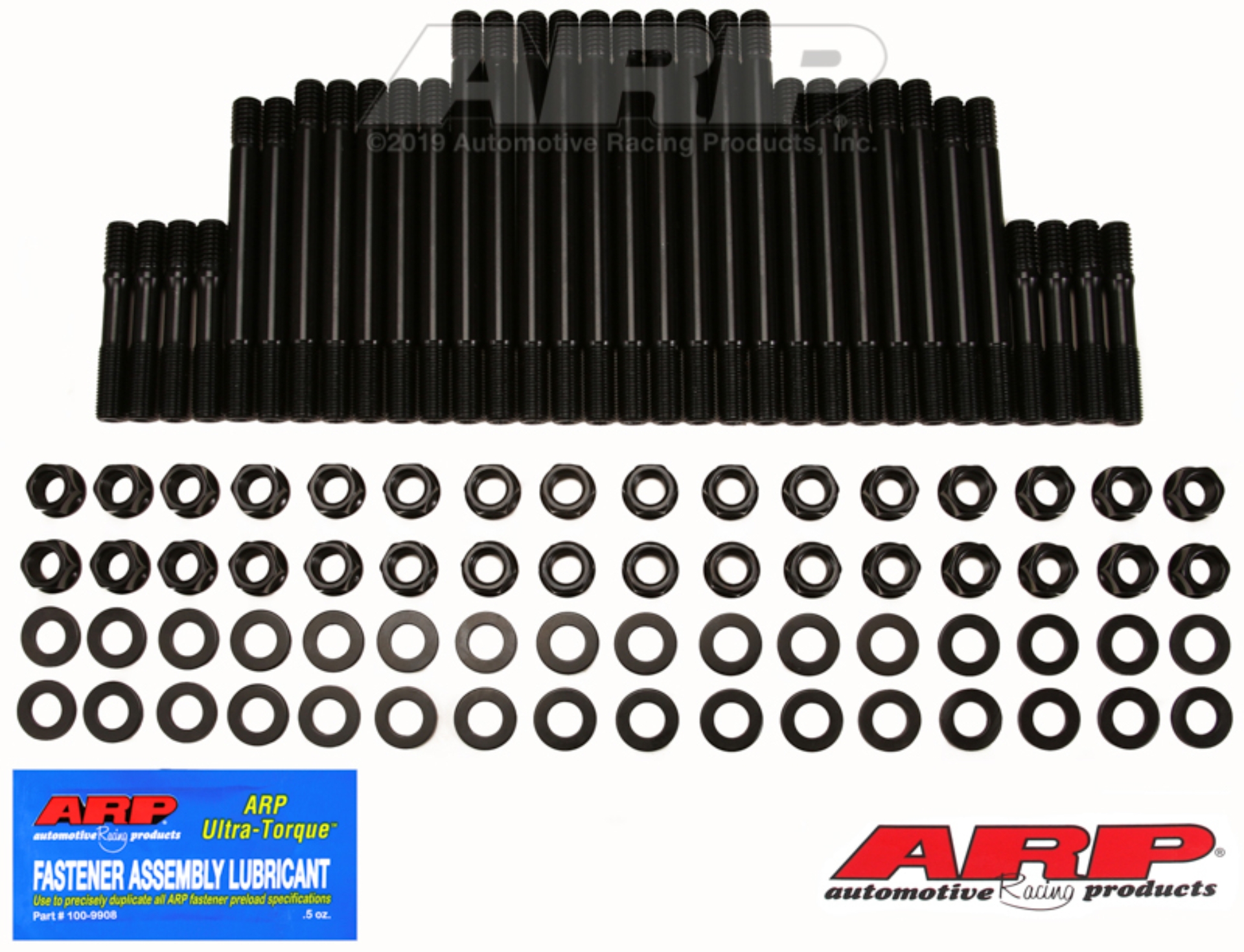 Picture of ARP Mark V, w/Brodix heads, hex undercut head stud kit