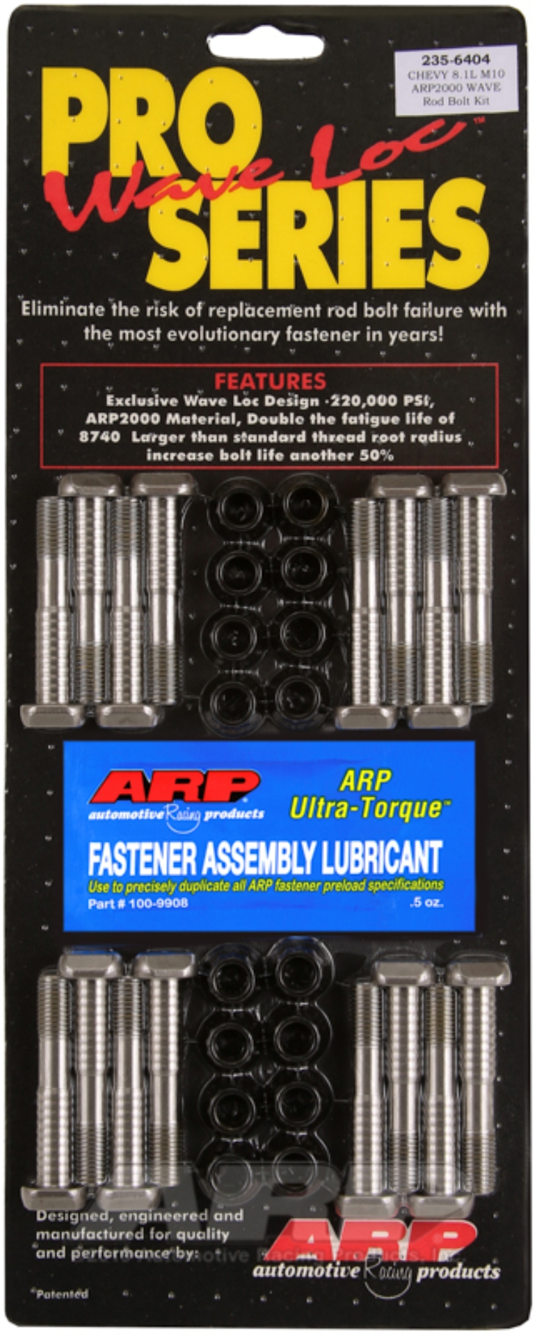 Picture of ARP BB Chevy 8.1L M10 ARP2000 pro wave-loc rod bolt kit