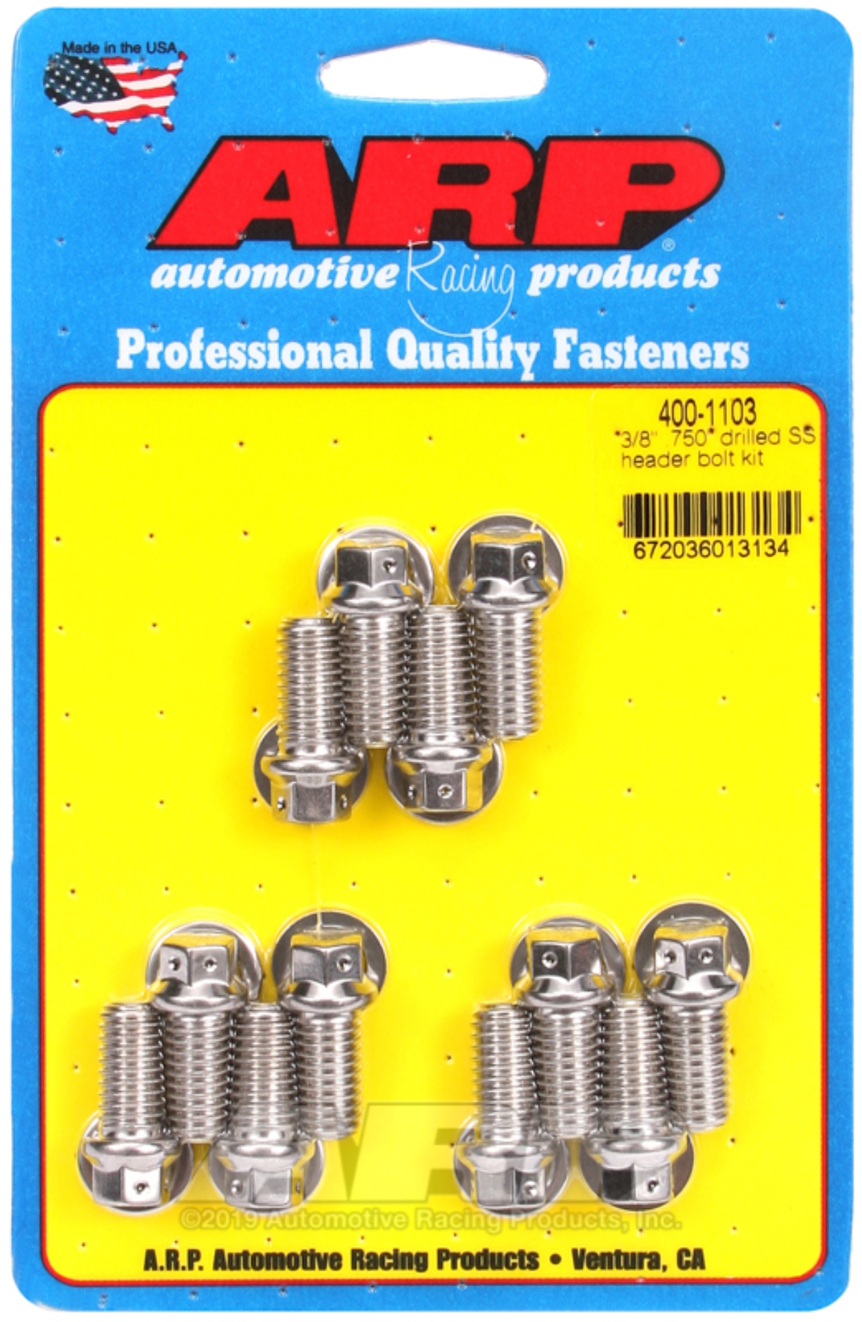 Picture of ARP Header Bolt Kits Hardware Kits - 400-1103