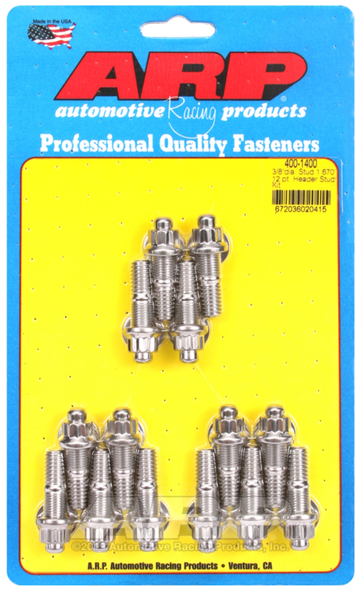 Picture of ARP Header Stud Kits Hardware Kits - 400-1400
