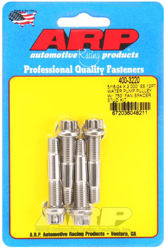 Picture of ARP Water Pump Pulley Stud Kits Hardware Kits - 400-3220