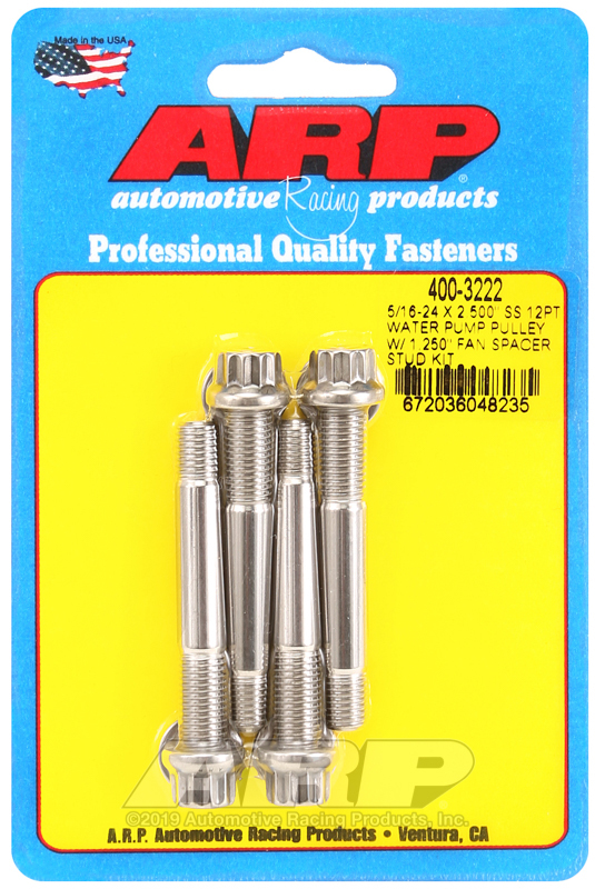 Picture of ARP Water Pump Pulley Stud Kits Hardware Kits - 400-3222