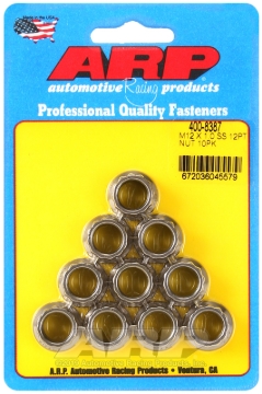 Picture of ARP M12 X 1.00 (M14 wr) SS 12pt nut kit