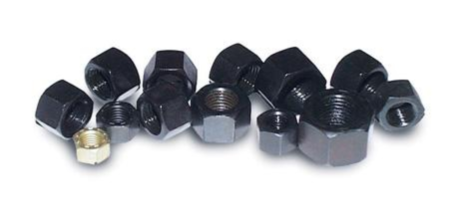 Picture of ARP 7/16-14 SS coarse nyloc hex nut kit