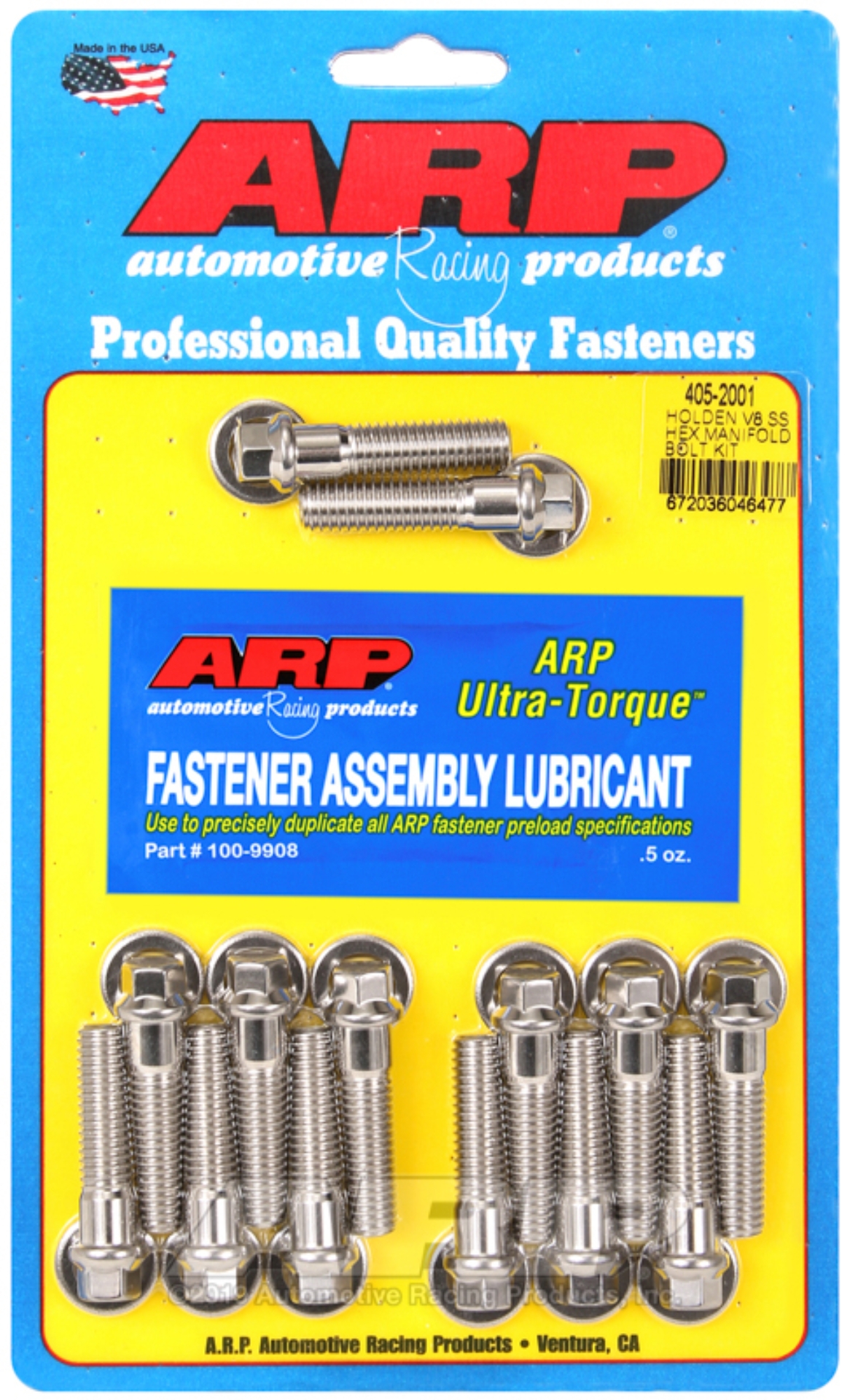 Picture of ARP Holden V8 SS hex manifold bolt kit