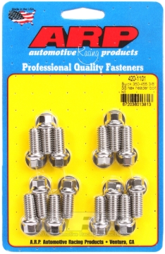 Picture of ARP Buick 350-455 3/8 SS hex header bolt kit